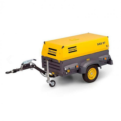 Дизельный компрессор Atlas Copco XAS 97 DdG со встроенным генератором